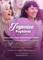 Affisch: Joyvoice popkör