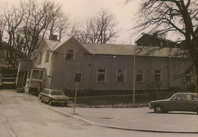 Historisk bild av Folkets hus