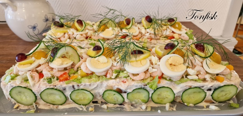 Smörgåstårta Skagen